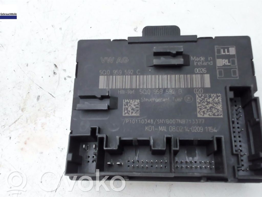Audi A3 S3 8V Autres unités de commande / modules 