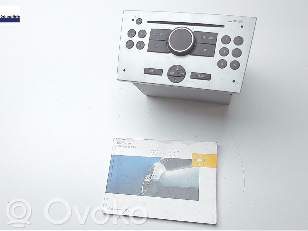 Opel Meriva A Radio/CD/DVD/GPS head unit 