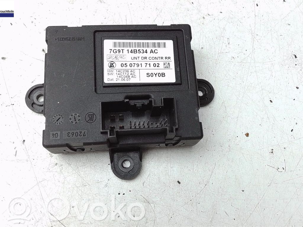 Ford S-MAX Other control units/modules 