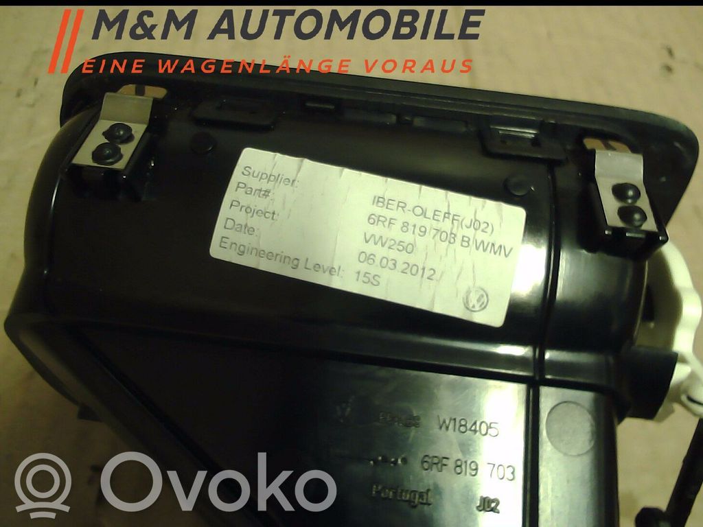 Console centrale   6R0863243F82V