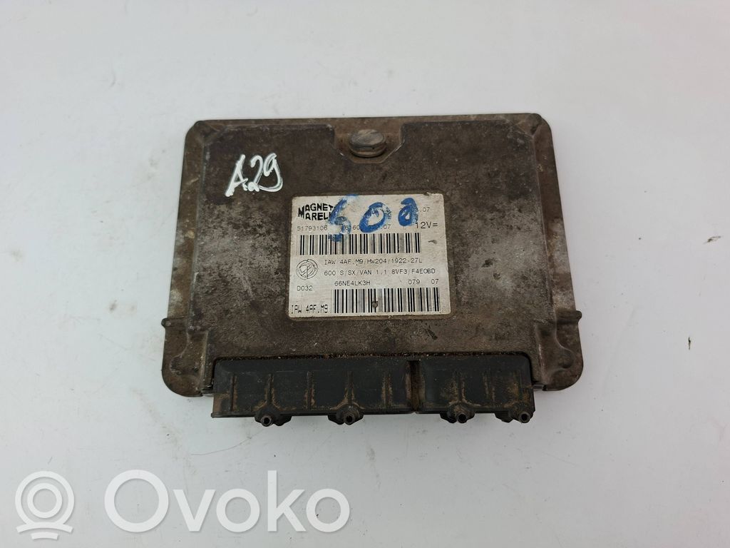 Fiat Doblo Engine control unit/module 