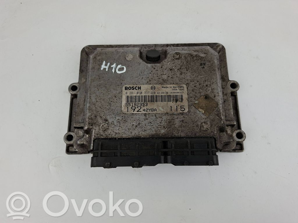 Fiat Stilo Engine control unit/module 