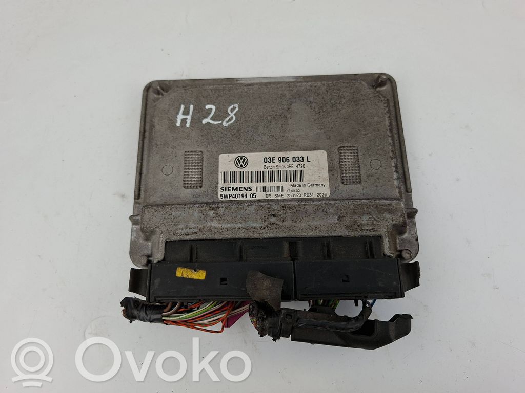 Volkswagen Polo Engine control unit/module 