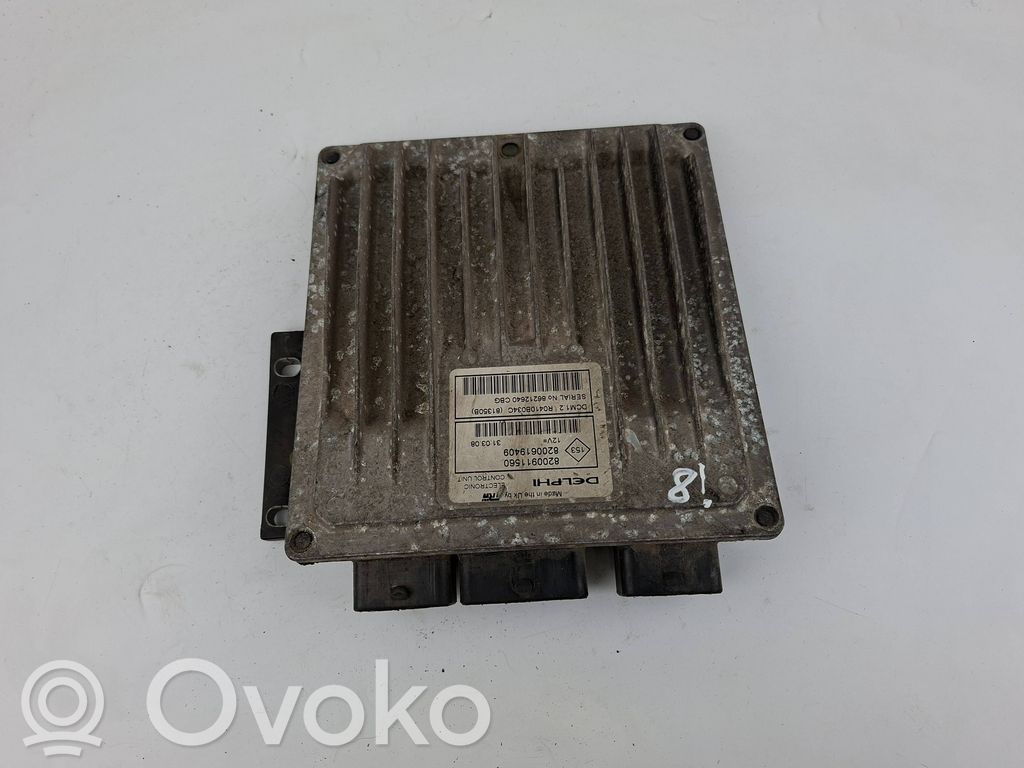 Engine control unit/module   8200911560,8200619409