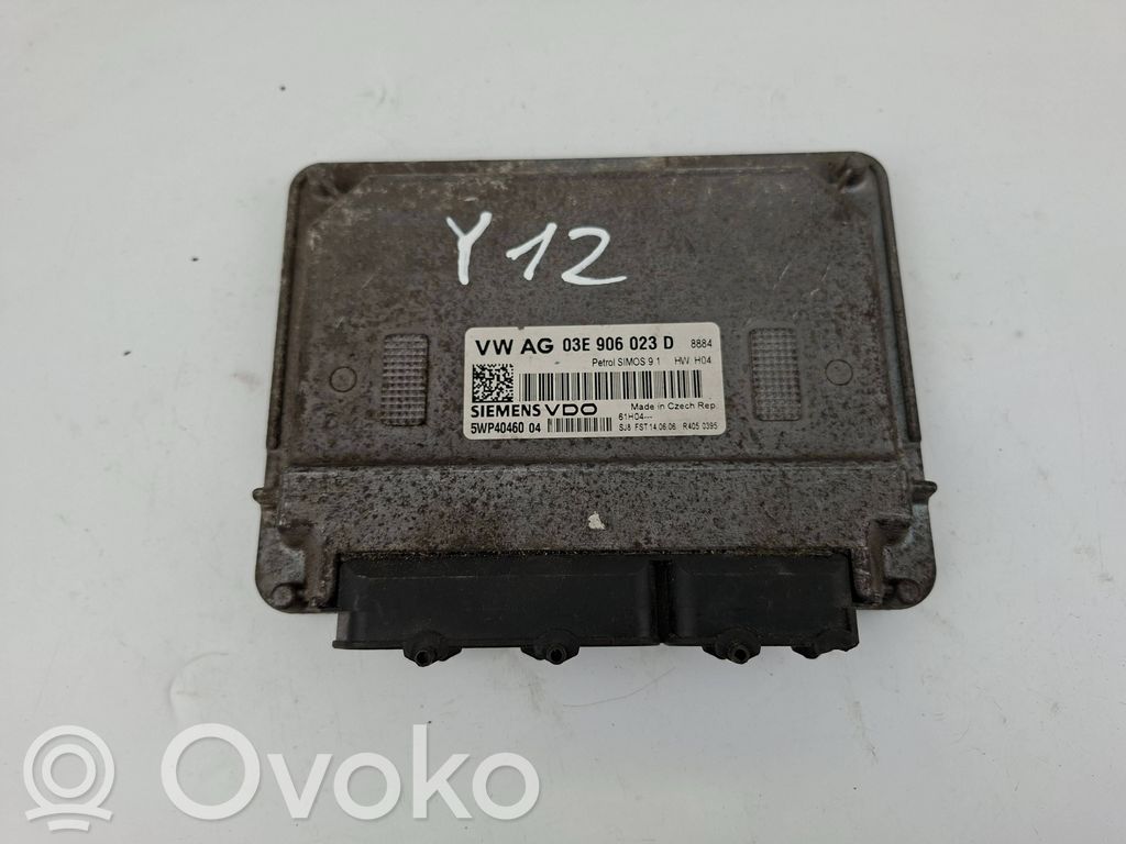 Engine control unit/module   03E906023D,5WP4046004