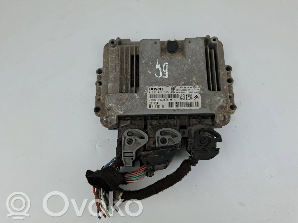 Peugeot Partner Engine control unit/module 