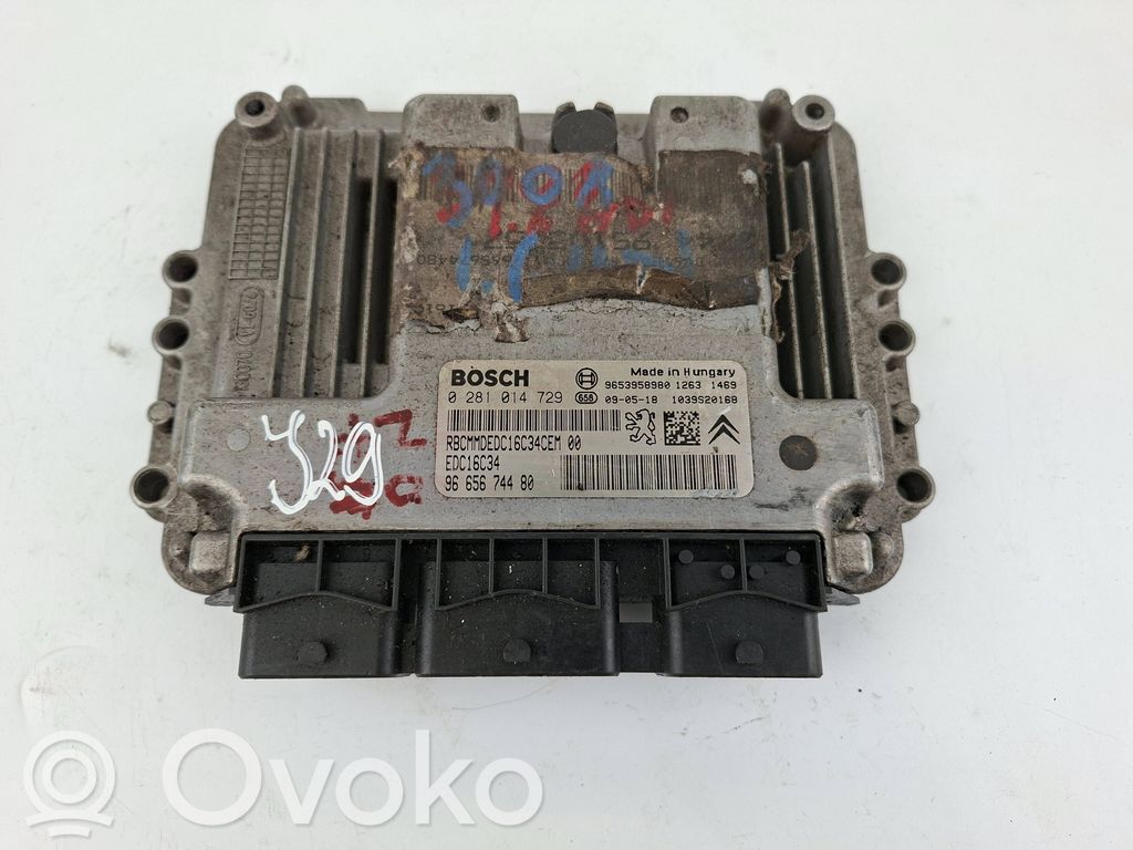 Citroen C4 I Picasso Engine control unit/module 