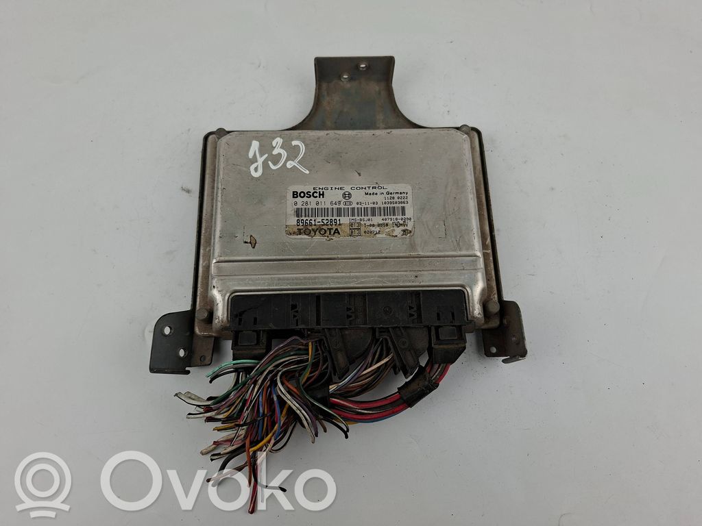 Toyota Yaris Engine control unit/module 