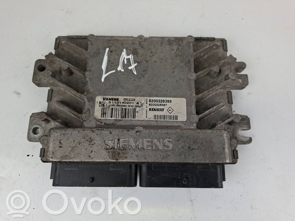 Engine control unit/module   8200326395,S110140201A