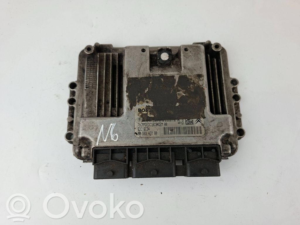 Citroen C4 I Engine control unit/module 