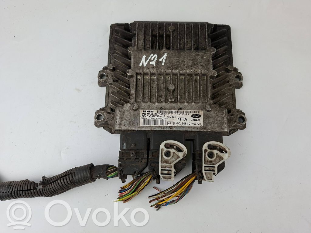 Engine control unit/module   7S6112A650EA,5WS40632A
