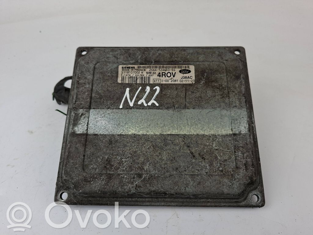Engine control unit/module   2S6A12A650SG,S118107002K