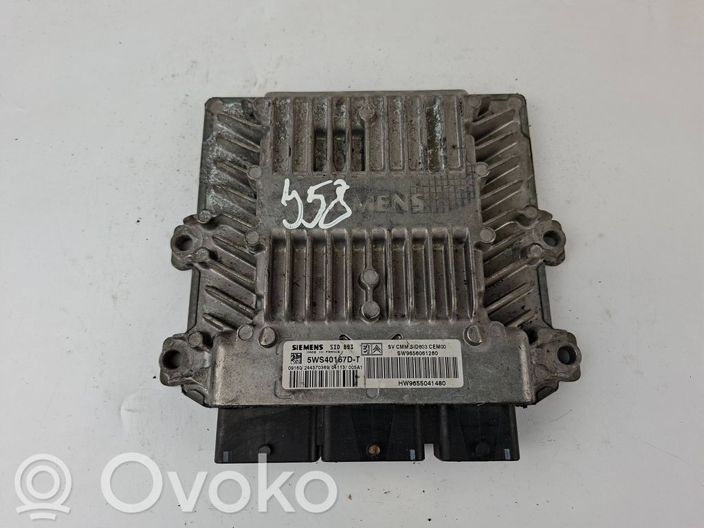 Peugeot 407 Engine control unit/module 