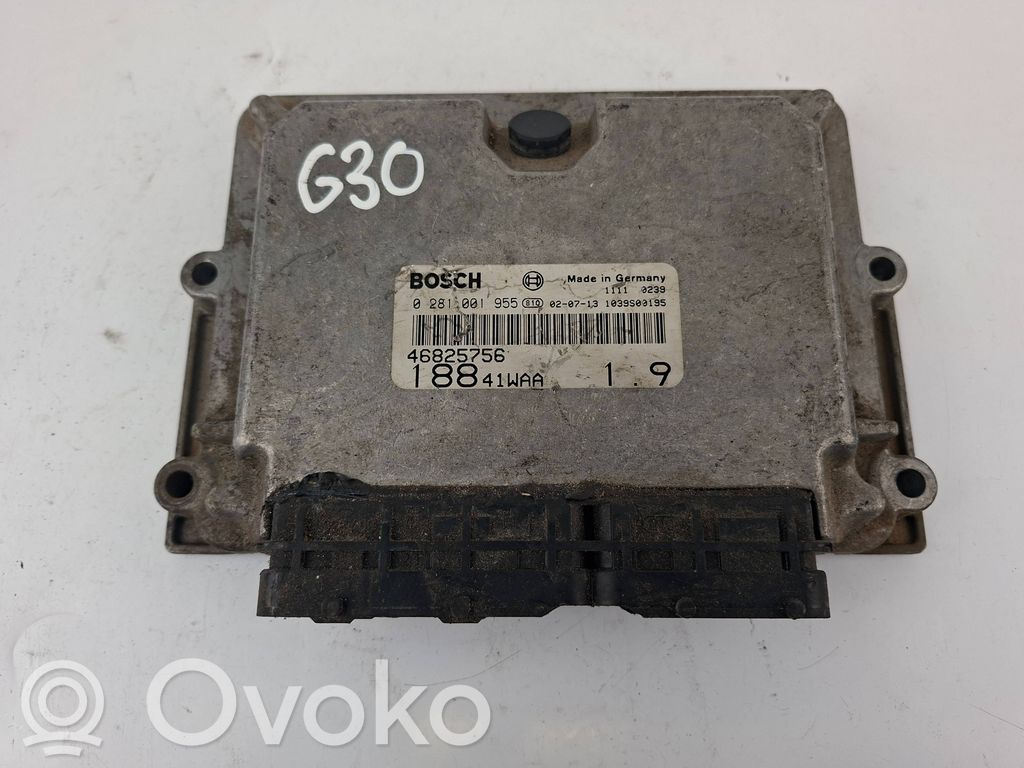 Fiat Punto (188) Engine control unit/module 