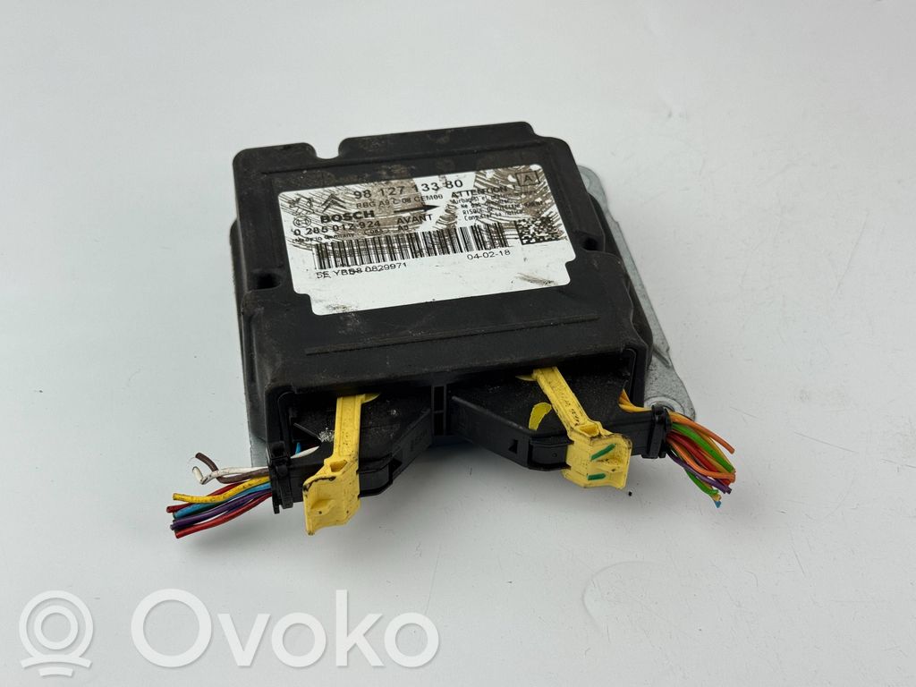 Peugeot 208 I Airbag control unit/module 