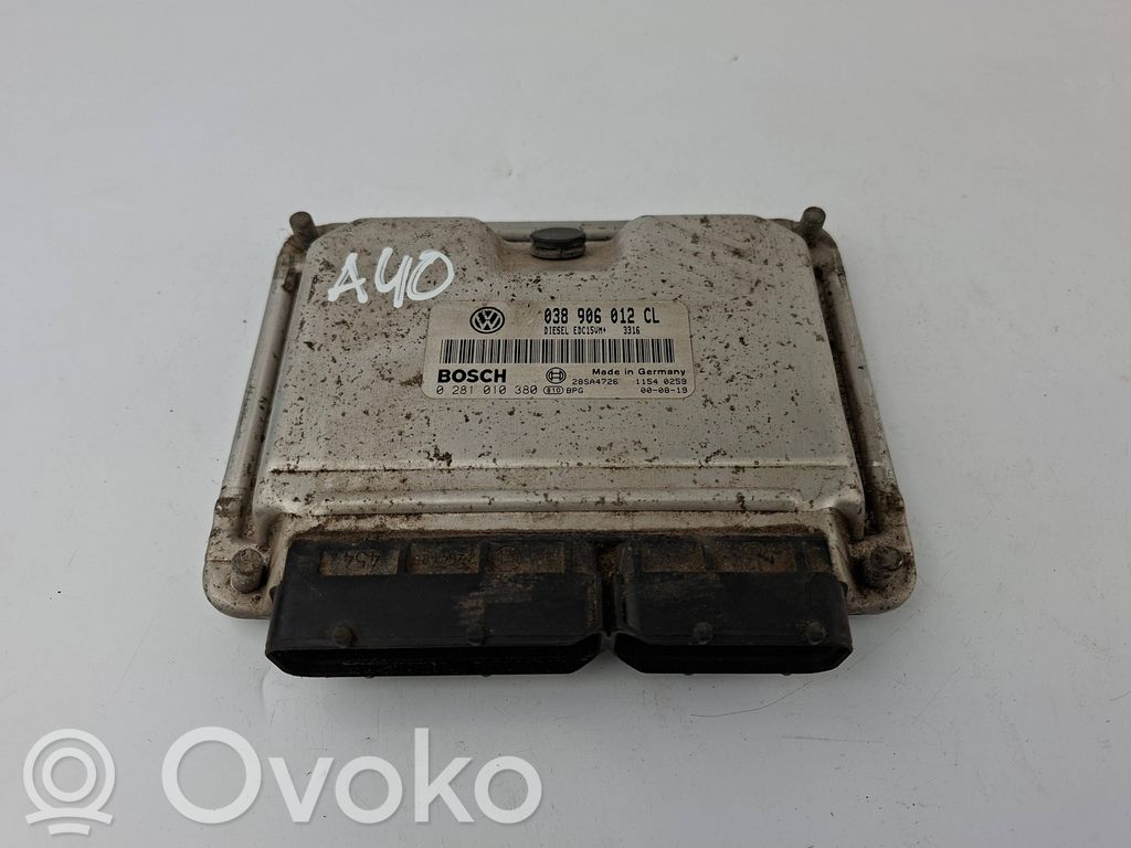 Skoda Octavia Mk1 (1U) Engine control unit/module 