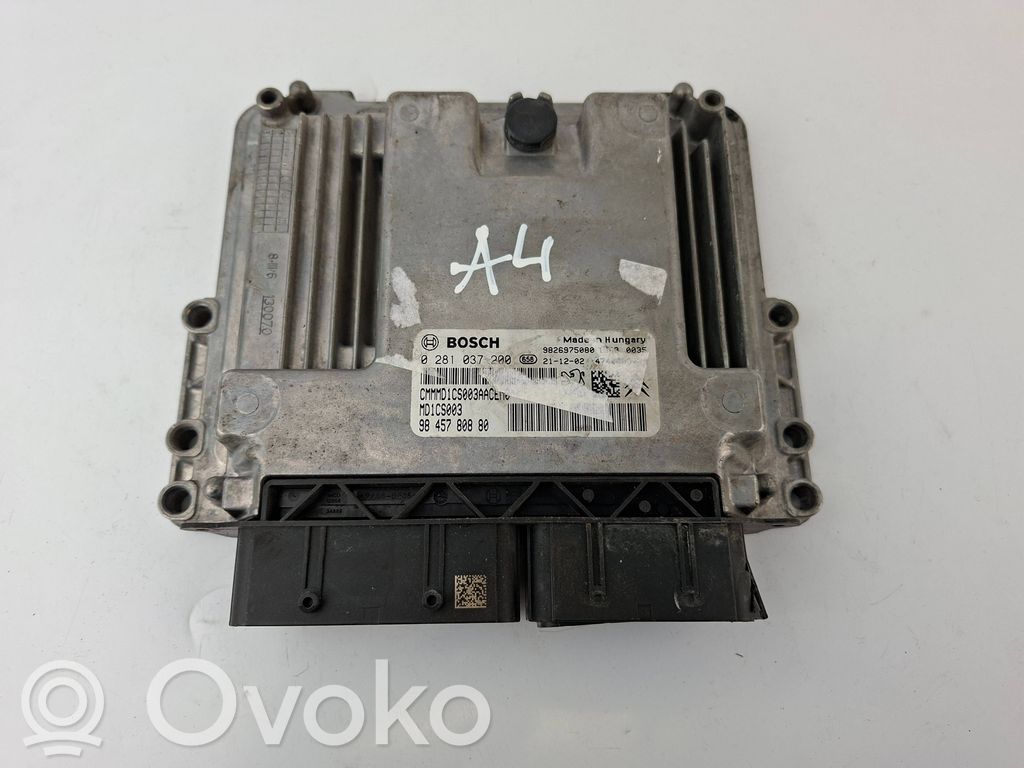 Peugeot Partner III Engine control unit/module 