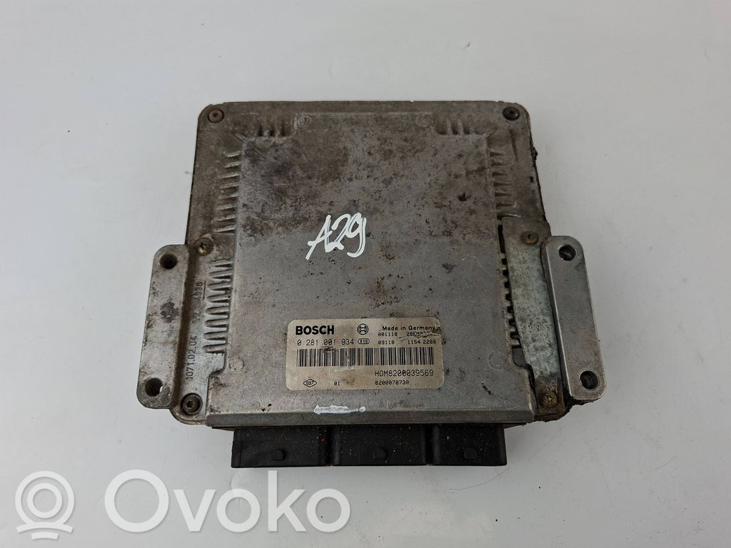Renault Scenic II -  Grand scenic II Engine control unit/module 
