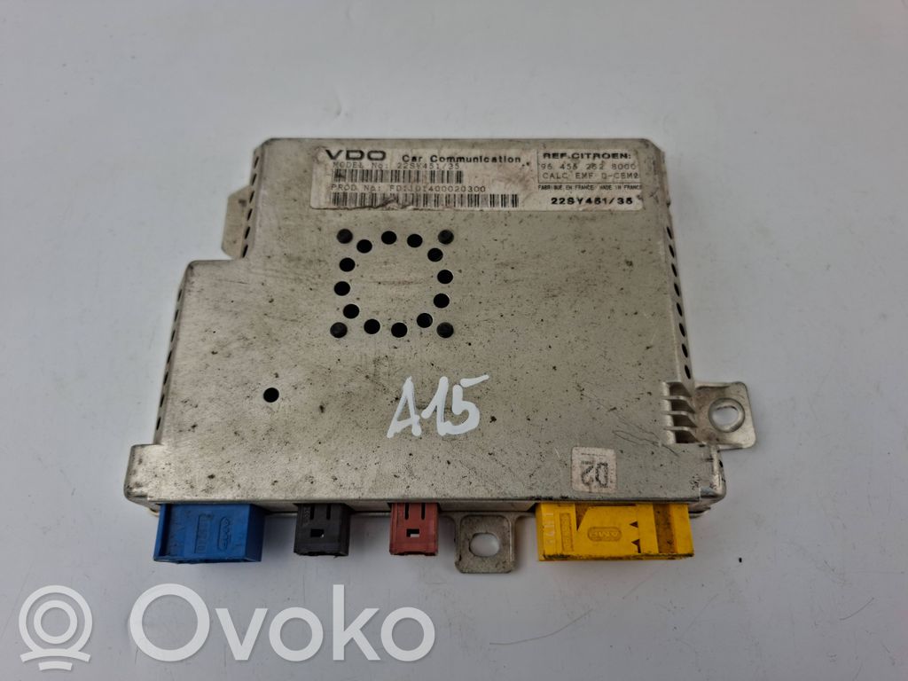 Citroen C5 GPS navigation control unit/module 