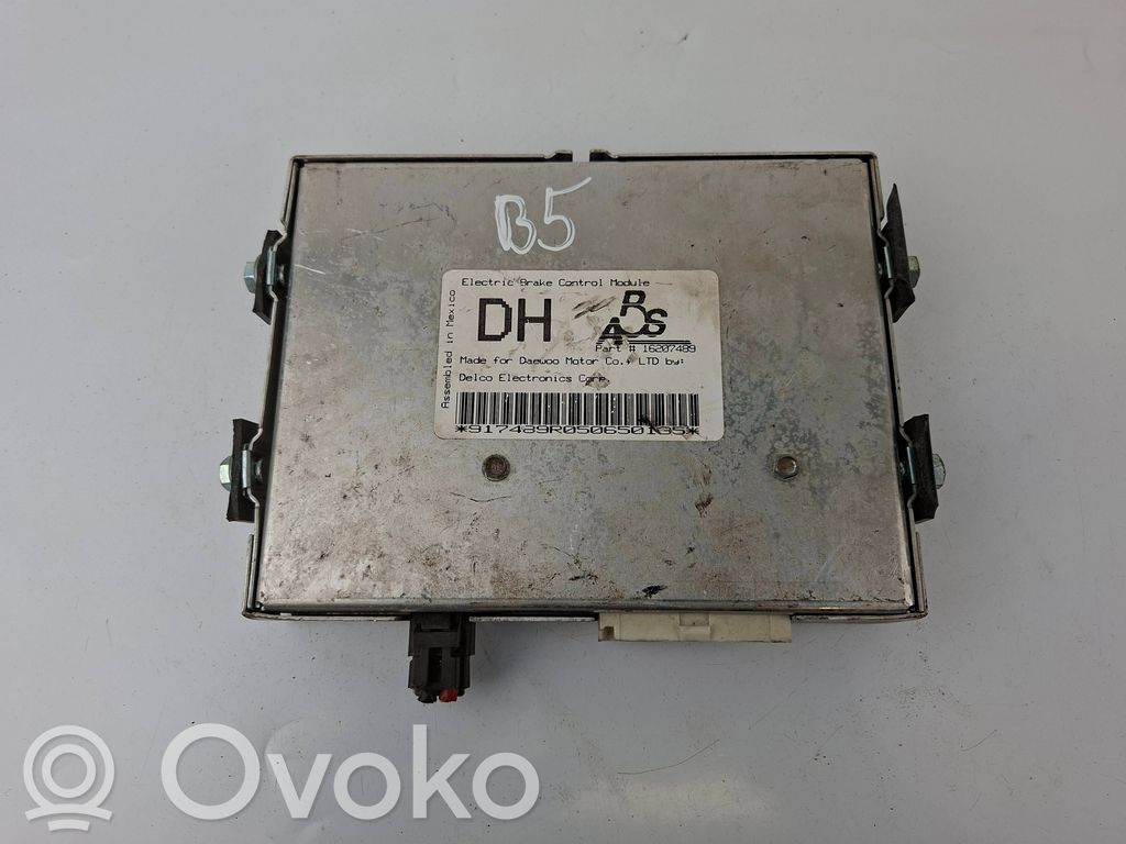 Unidad de control/módulo del ABS   16207489