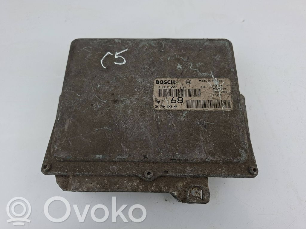 Peugeot 106 Unidad de control/módulo del motor 