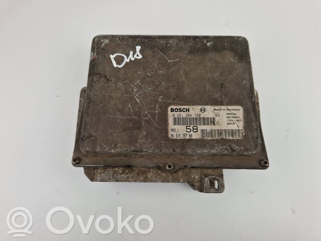 Citroen Saxo Engine control unit/module 