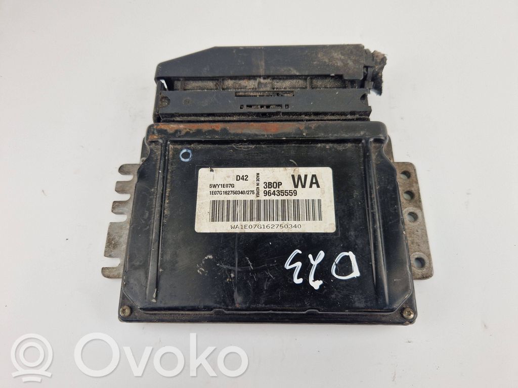 Chevrolet Aveo Calculateur moteur ECU 