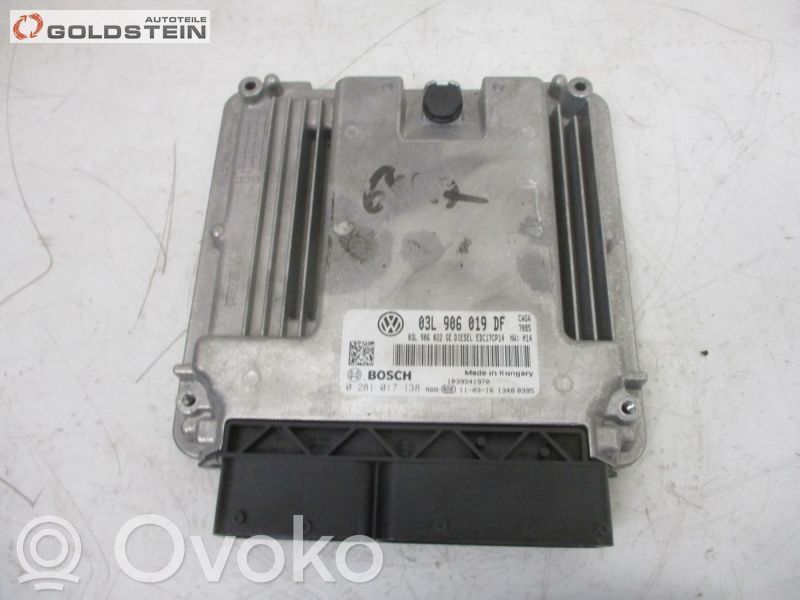 Engine control unit/module   03L906019DF,0281017138,0281017138,03L906019DF