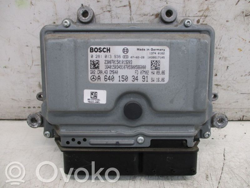 Unidad de control/módulo del motor   A6401503491,0281013936,0281013936,A6401503491
