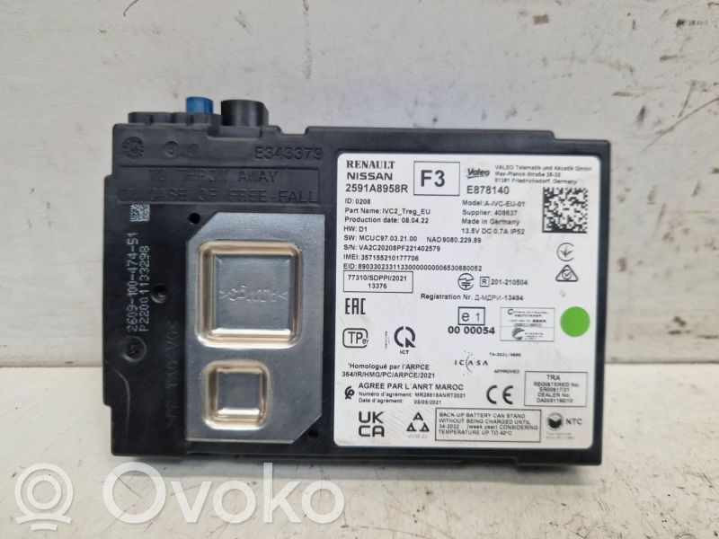Renault Megane E-Tech Other control units/modules 