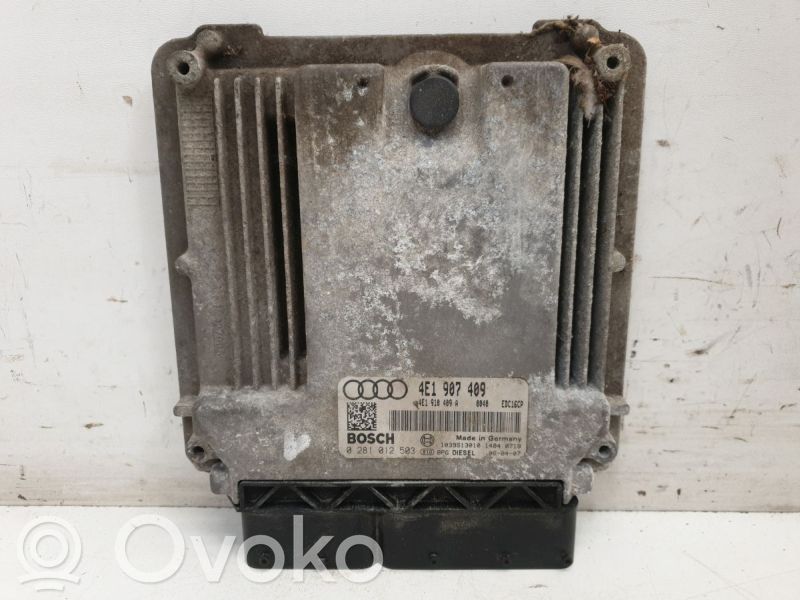 Moottorin ohjainlaite/moduuli   4E1907409,4E1907409A,0281012503,4E1907409,4E1907409A