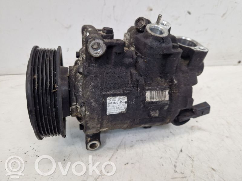 Compresor (bomba) del aire acondicionado (A/C))   1K0820859T,1K0820859T