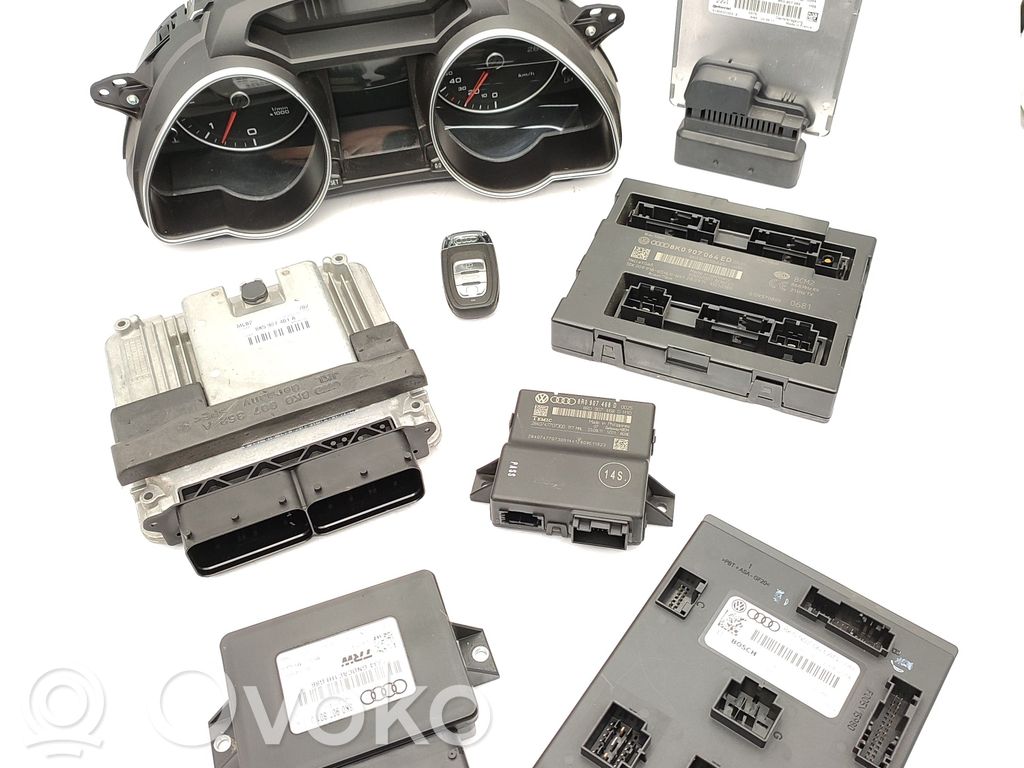 Audi A5 8T 8F Engine ECU kit and lock set 