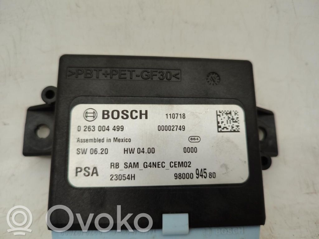 Citroen DS4 Parking PDC control unit/module 