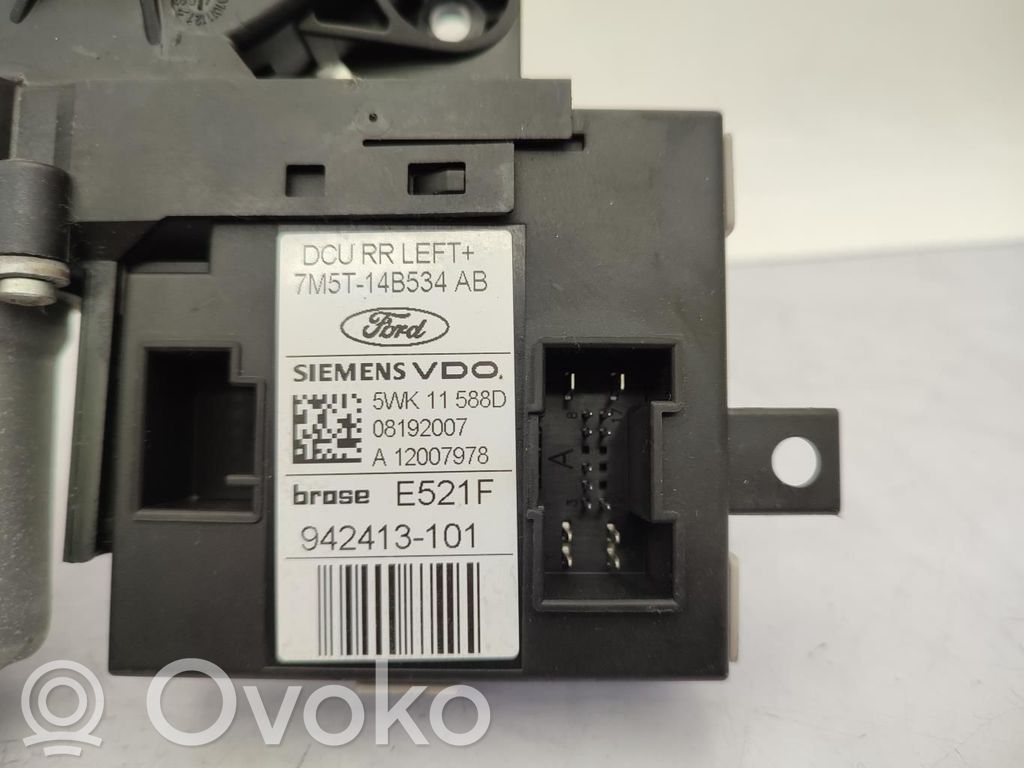 Ford C-MAX I Rear door window regulator motor 