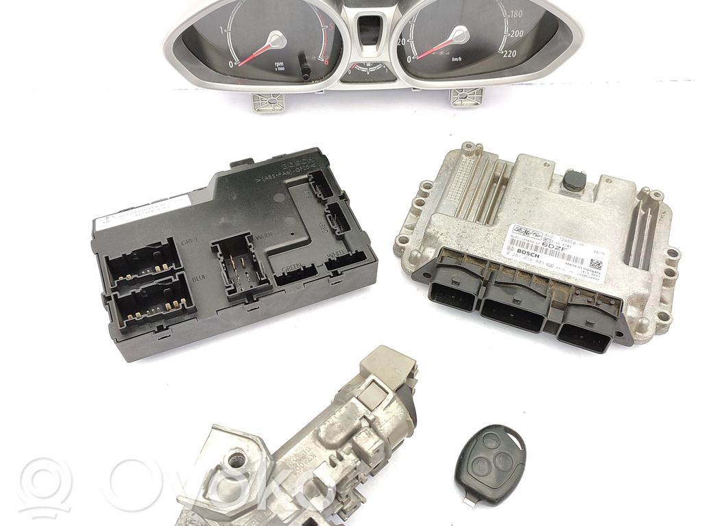 Ford Fiesta Engine ECU kit and lock set 