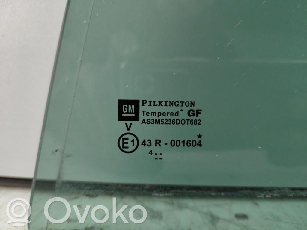 Opel Astra H Szyba karoseryjna drzwi tylnych 