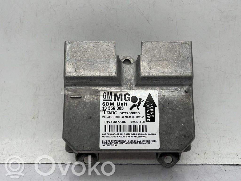 Opel Corsa D Sterownik / Moduł Airbag 