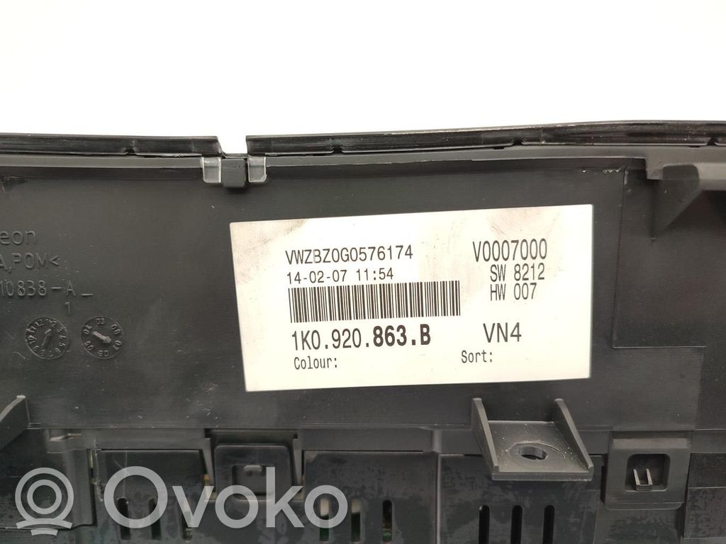 Volkswagen Golf Plus Engine ECU kit and lock set 