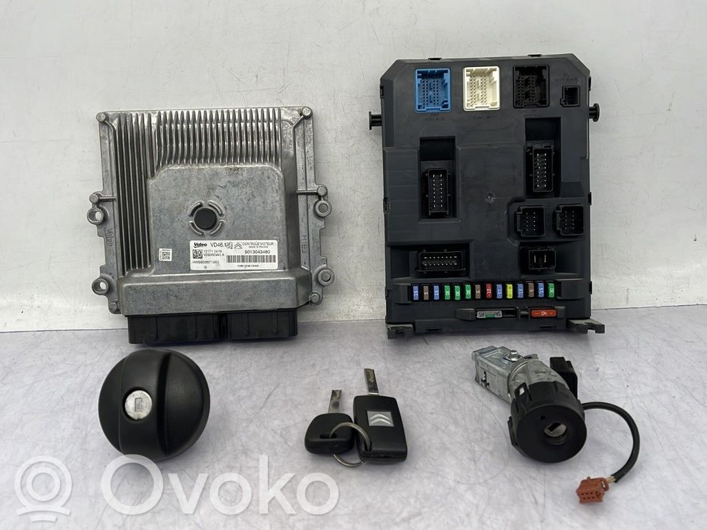 Citroen C3 Picasso Engine ECU kit and lock set 