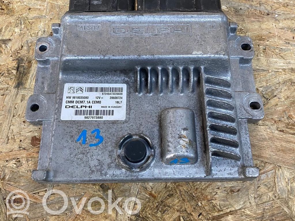Citroen DS7 Crossback Engine control unit/module 