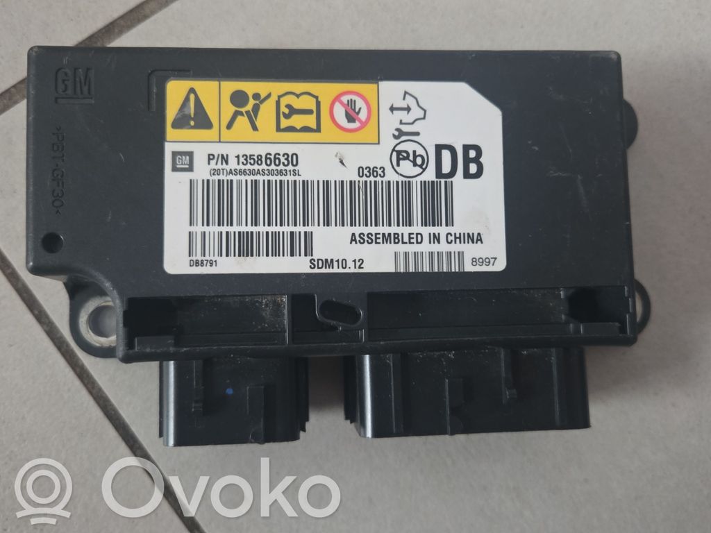 Opel Mokka Airbag control unit/module 