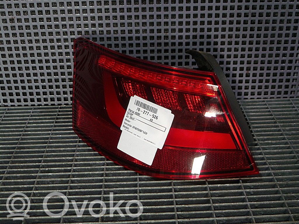Audi A3 S3 8V Luz trasera/de freno 
