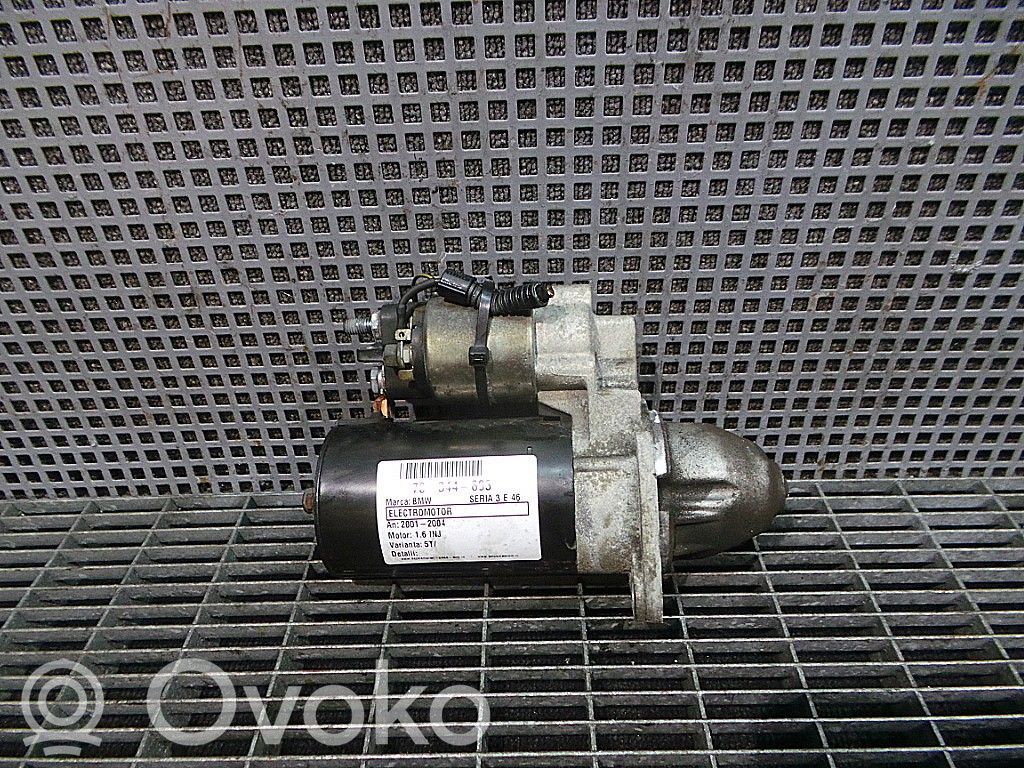 BMW 3 E46 Motor de arranque 