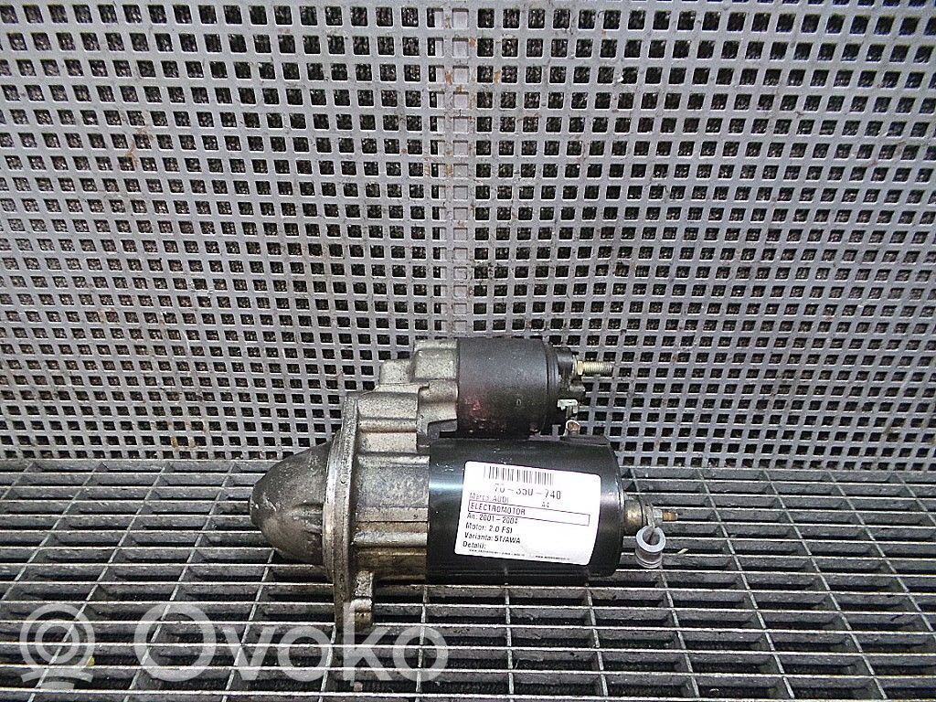 Audi A4 S4 B6 8E 8H Starteris 