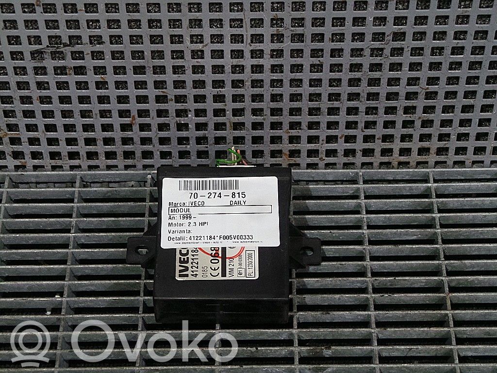 Immobilizer control unit/module   41221184