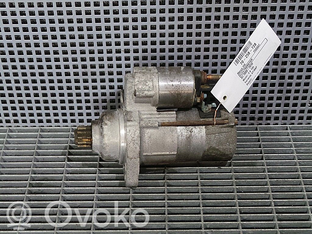 Volkswagen PASSAT B6 Motor de arranque 