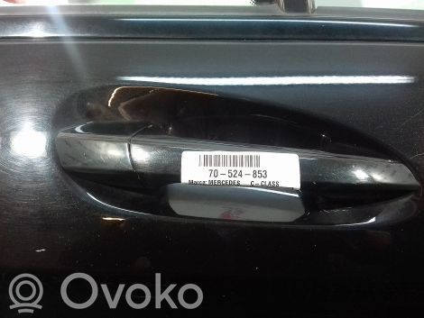 Mercedes-Benz C W204 Klamka zewnętrzna drzwi tylnych 