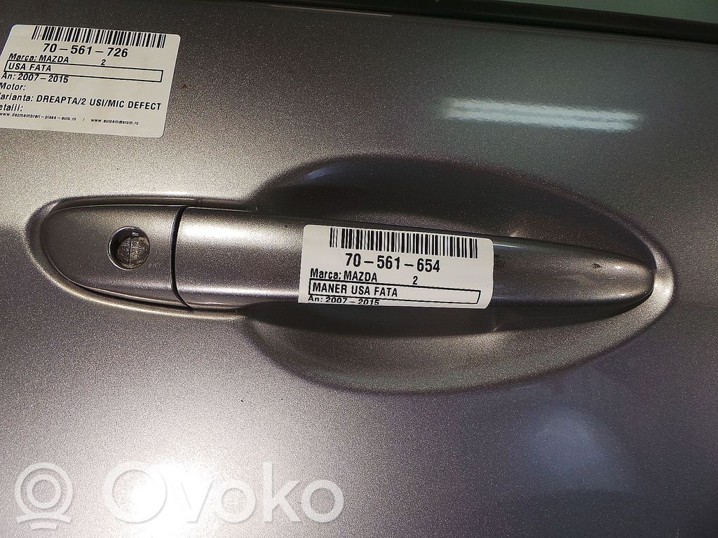 Etuoven ulkokahva