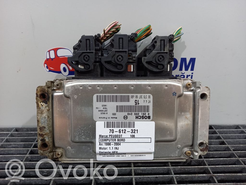 Peugeot 106 Engine control unit/module 